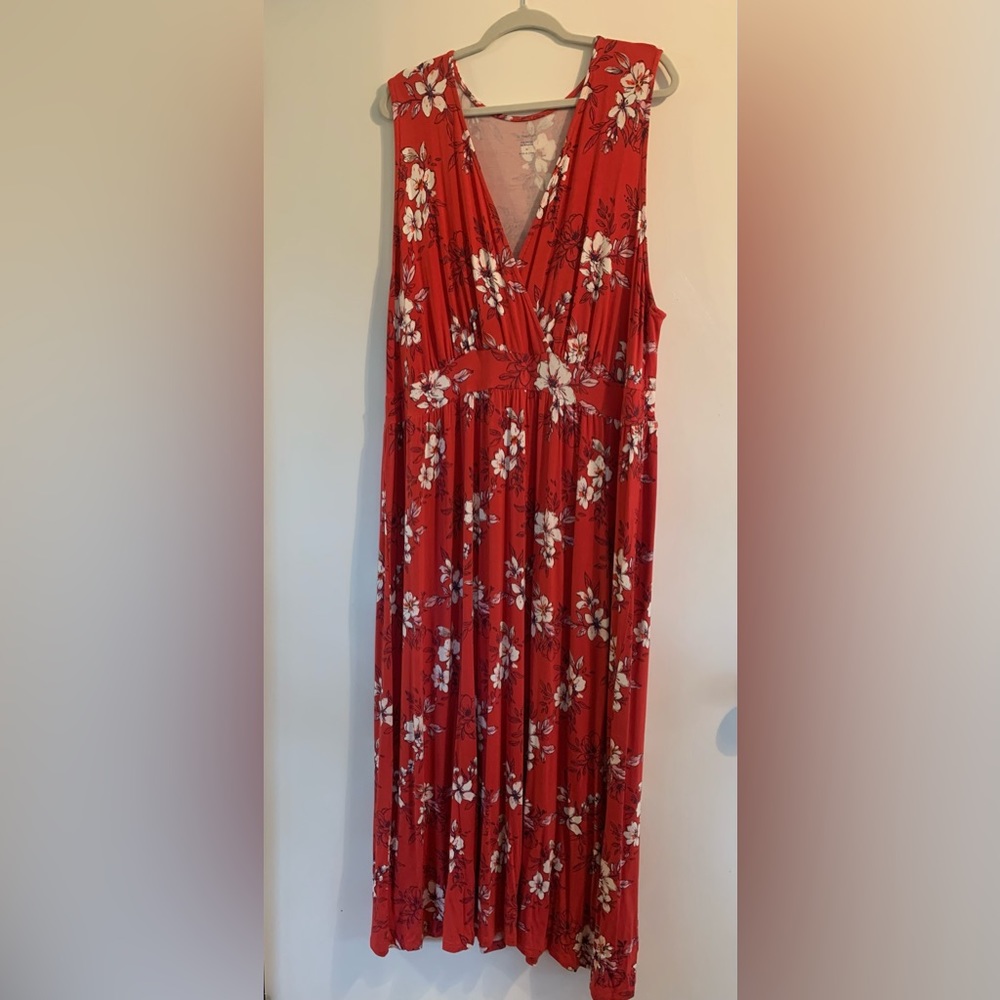 Size 2x 41 Hawthorn floral dress